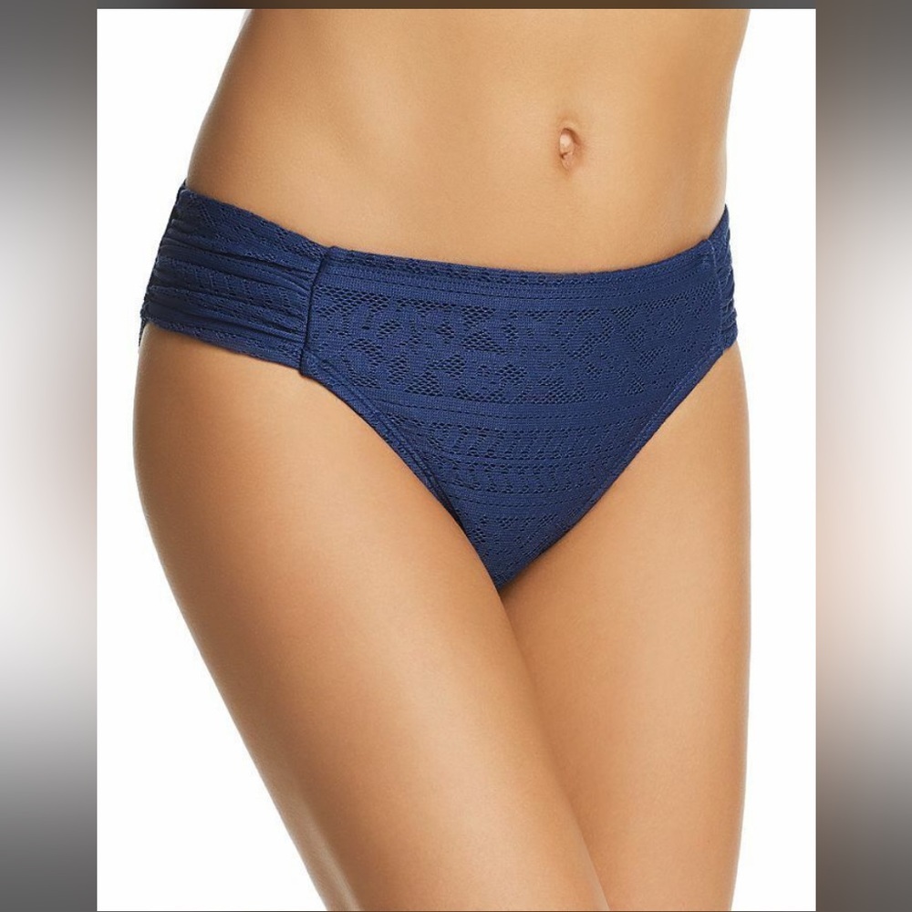 🏝️BLEU ROD BEATTIE Chic Peek Side Tab Swim Hipster🏝️ NWT